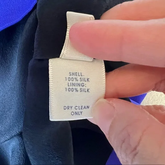 Rebecca Minkoff Violet & Black Night Out Silk Bustie Mini Dress Size 6 - Picture 10 of 17